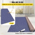 thumbnail image 6 of VEVOR Deep Blue Marine Carpet 6 ft x 29.5 ft Marine Carpeting Marine Grade Carpet for Boats with Waterproof Back Outdoor Rug for Patio Porch Deck Garage Outdoor Area Rug Runner Non-Slide Porch Rug, 6 of 10