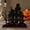 B, variant on Clearance Desktop Ornament under $5,Halloween Candle Holder Wooden Witch Horseman Statue Candlestick Wood Silhouette Sculpture Table Desk Decor For Home Room Halloween Party