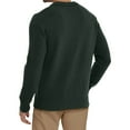 thumbnail image 4 of Sweaters for Men, Mens V Neck Sweater Slim Fit Comfortably Knitted Long Sleeve Casual Business Pullover Dress Sweater Army Green 3XL, 4 of 4