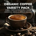 thumbnail image 5 of Maud's Organic Coffee Pods Variety Pack, 56 ct, 8 Assorted Flavors, Single Serve Pods – 100% Arabica Coffee, Compatible with Keurig K Cups Maker, 5 of 7