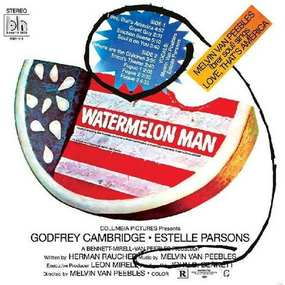 MELVIN VAN PEEBLES Pastèque Homme (Vinyle Vert 'pastèque Peau') (Lp/vinyle)