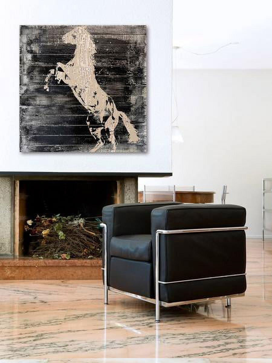 "Horseward II" Painting Print on Wrapped Canvas