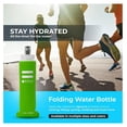 thumbnail image 6 of Soft Flask - Shrink As You Drink Soft Water Bottle for Hydration Pack - Folding Water Bottle Ideal for Running, Hiking, Cycling, Climbing & Rigorous Activity, 6 of 7