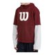 thumbnail image 2 of Sudadera Wilson Talla 14 Vino, 2 of 4