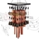 thumbnail image 4 of Campana de viento de tubo múltiple de metal de tubo de aluminio campana de cobre rojo antiguo hogar balcón al aire libre colgante tubo de cobre campana de viento campana de bronce decoración campana d, 4 of 5