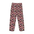 thumbnail image 3 of Vsdgher Tomatoes Print Mens Pajama Pants Sleep & Lounge Pants, PJ Bottoms With elastic waistb and Pockets, 3 of 5