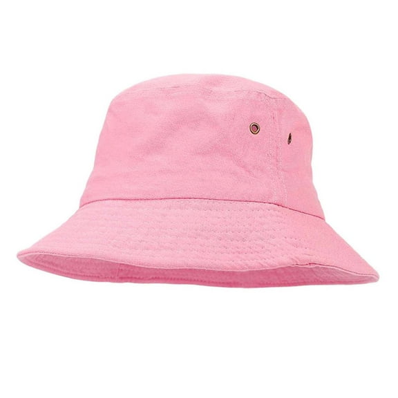 UJNDER Stylish Sun Hat for Women and Men Breathable Fisherman Design with Eyelets Versatile Bucket Hat for Outdoor Adventures and Everyday Use Pink