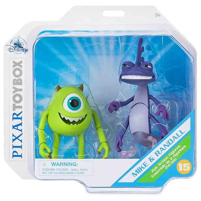 figuras de acción de Pixar Monsters, juguetes de colección de monstruos de la universidad, regalo para niños, 2 paquetes por Set