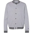 thumbnail image 1 of Champion Mens Bomber Jacket, 2XL, Oxford GreyCharcoal Heather, 1 of 2