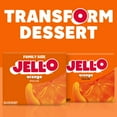 thumbnail image 6 of Jell-O Orange Gelatin Dessert Mix, Family Size, 6 oz Box, 6 of 14