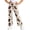 00-Coffee1453, variant on Sonxahe Girl's Flared Fit Leggings Easter Bunny Egg Print Kids Casual Pants,Multicolour