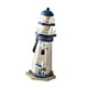 thumbnail image 4 of Adorno de faro de madera con temática de playa, figura decorativa creativa de faro Ave marina, 4 of 9