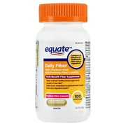 Equate Fiber Therapy Methylcellulose Caplets, 500 mg, 100 Count