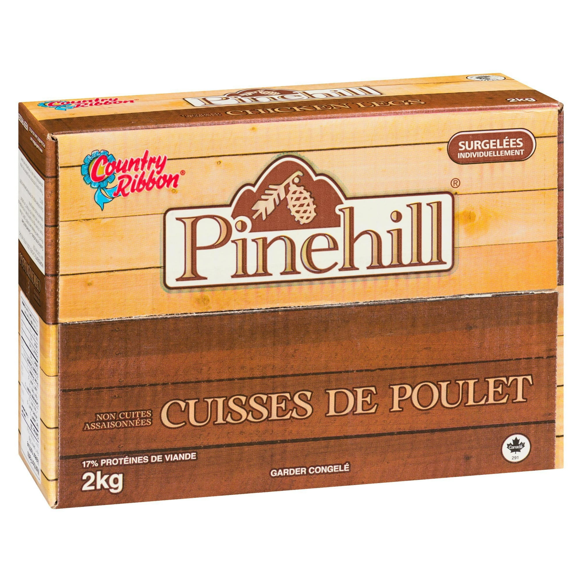 Pinehill non cuites assaisonees Cuisses de poulet