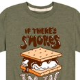 thumbnail image 3 of Instant Message - If There's S'mores, I'm In - Toddler & Youth Short Sleeve Graphic T-Shirt, 3 of 6