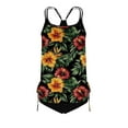 thumbnail image 6 of Jsaierl Two Piece Tankini Bathing Suits for Women T-Back Blouson Swim Tops with Shorts Swimsuits Sporty Swimwear, 6 of 6