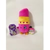 Shopkins Season 4 Lippy Lips Plush and Fashion Spree Blind Basket