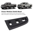 thumbnail image 3 of Window Switch Bezel, Power Window Switch Trim Scratch Resistant Door Switch Panel Trim for 1500 2500 3500 Vehicle, 3 of 7