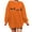 Orange, variant on ibiyuan Halloween Sweatshirts Women Crew Neck Quality Shirts for Women Trendy Pumpkin Season Colorful Sequin Ghost Graphic Cotton Sweater Fall Clothes Tops Halloweens Christmas Gifts