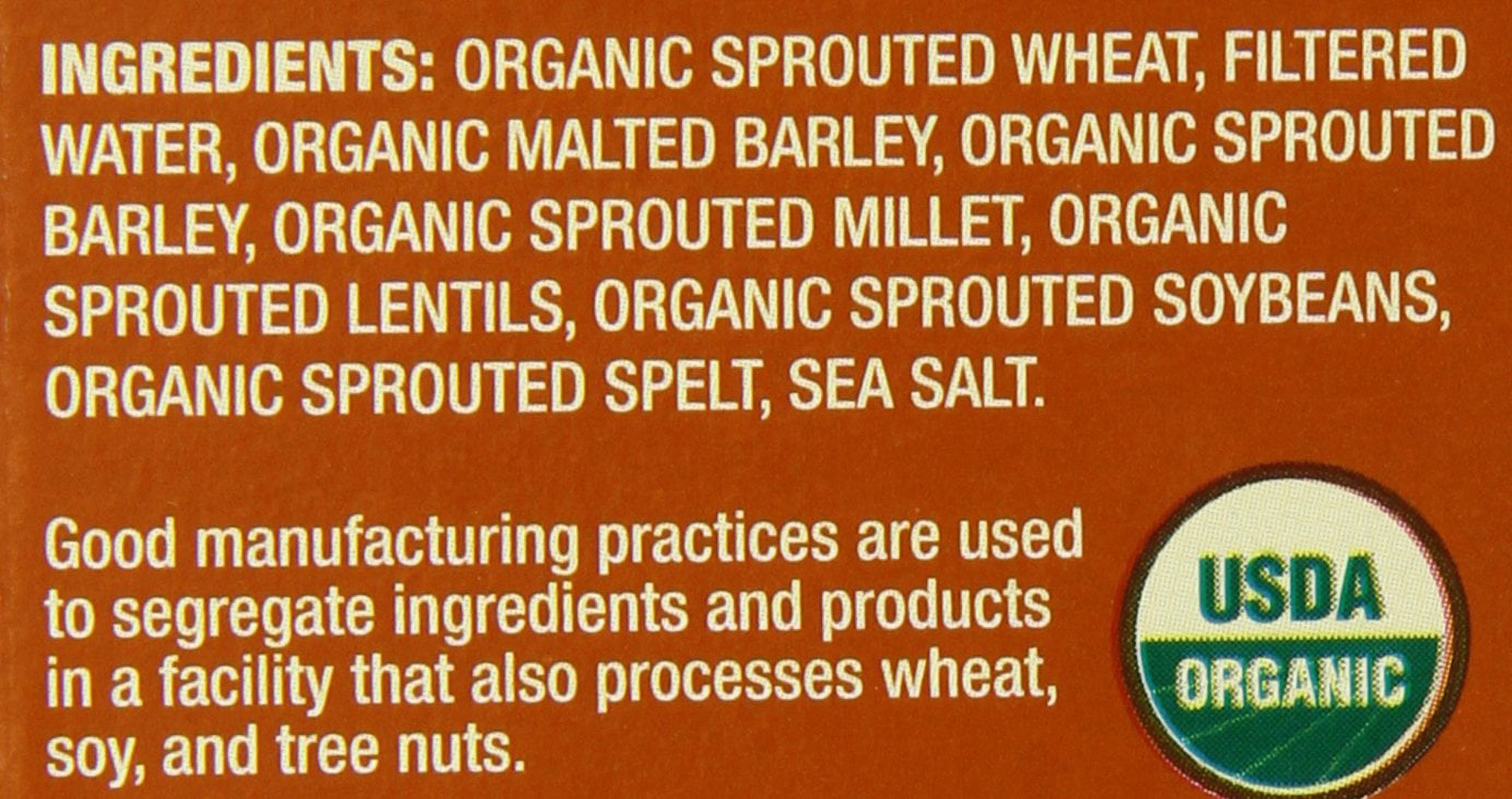 Food For Life Ezekiel 4:9 Organic Sprouted Whole Grain Cereal, Original, 16-Ounce Boxes (Pack of 6)