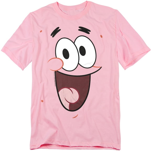Spongebob T-Shirt Patrick Smile Unisex Graphic Tee for Men & Women