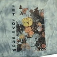 thumbnail image 3 of Mighty Fine Junior Women's Let Love Grow Green Crop T-shirt (Medium), 3 of 5