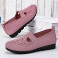 thumbnail image 7 of Busydd Women Shoes Comfortable Breathable Slip on Shoes Women Casual Closed Toe Low Heel Women Footwear 5.5, 7 of 7