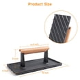 thumbnail image 2 of Prensa de tocino SHINESTAR de hierro fundido para plancha Blackstone, 20 x 10 cm, 2 of 7