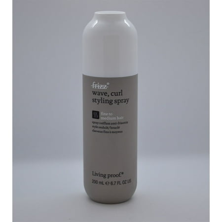 Living Proof No Frizz Wave and Curl Styling Spray fine to medium hair 1.7