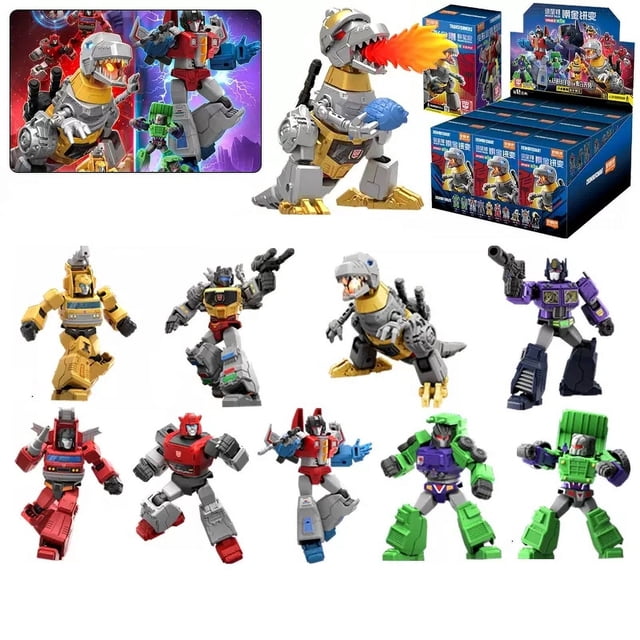 riginal One Optimus Prime Tarn Megatron Shockwave Building Blocks Action Figure Robot Alloy G1 Anime Toys