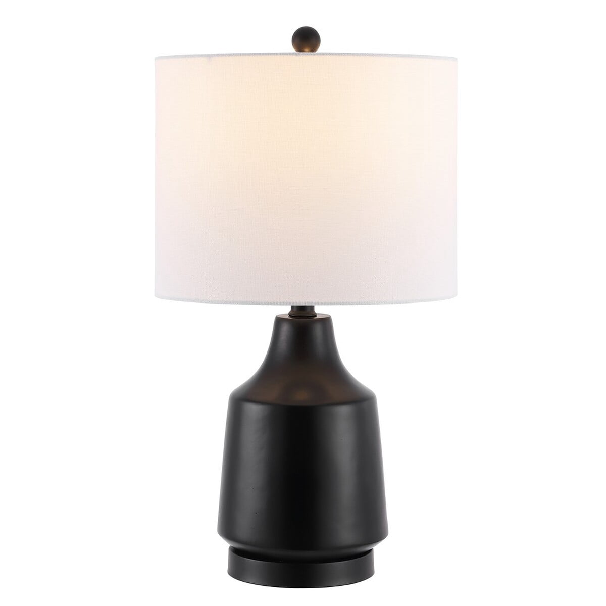SAFAVIEH Atrius 26 in. Classic Contemporary Table Lamp, Black