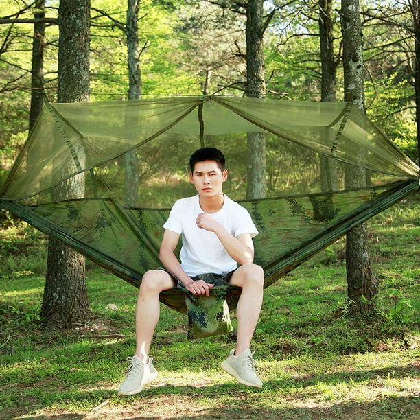 Nouveau Double Personne Extérieure Voyage Camping Suspendu Hamac Lit
