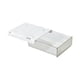 thumbnail image 3 of Caja de almacenamiento estilo cajón debajo del escritorio Estante de almacenamiento debajo de la mesa Contenedor duradero claro grande, 3 of 7