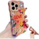thumbnail image 1 of Lurvia Funda para teléfono, Funda con patrón de Luna y Flor de Pintura al óleo Retro Colorida, Funda Floral Delgada Protectora de TPU a Prueba de Golpes, Funda Impermeable para teléfono móvil con Airb, 1 of 6