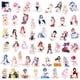 thumbnail image 3 of 50 pegatinas de chica de anime impermeables para portátil, teléfono, botella de agua, ordenador, equipaje, casco, monopatín, coche BP‑0000249, 3 of 8
