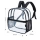 thumbnail image 5 of Mini mochila transparente aprobada por el estadio, mochila transparente a prueba de agua para el trabajo, viajes de seguridad, conciertos y eventos deportivos Adepaton Mochilas y Maletines, 5 of 9