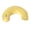 Yellow, variant on PrimeGo Calming Pillow for Pets Soft Dog Bed Pillow U-Shaped Neck Support Plush Fluffy Half Donut Cushion Pet Pillow for Small Dogs Cats