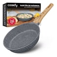 thumbnail image 1 of Sartén de Aluminio con Revestimiento Antiadherente, 100% Libre de PFOA Cookify (Mármol Gris, 28 cm), 1 of 8