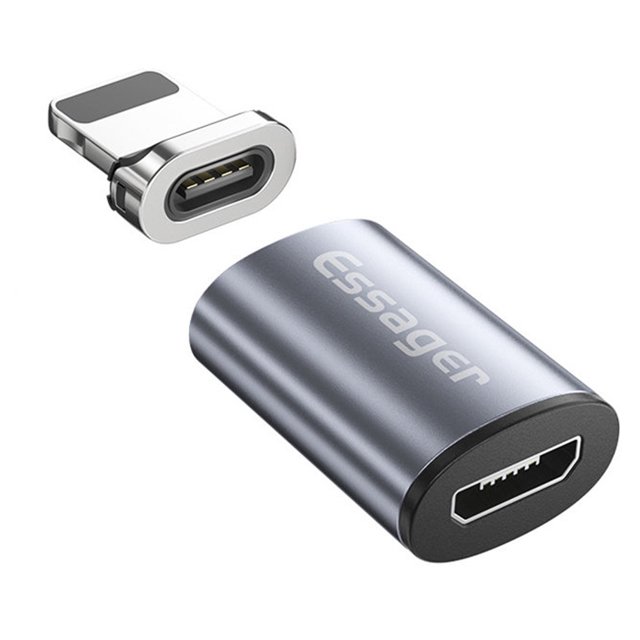 Cateissary Adaptador Micro USB para para Micro USB a tipo C Cable convertidor conector Teléfono y Comunicación Micro toLuz