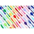 thumbnail image 6 of Factory Direct Light Blue Cutlery Combo Pack - 24 Ct. Plastic Cutlery Set Great for Party, 6 of 7