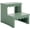 Sage Green, variant on Collection Haven Light 2-Stair Step Stool for Adults & in Kitchen, Bedroom, Bathroom (Fully Assembled)