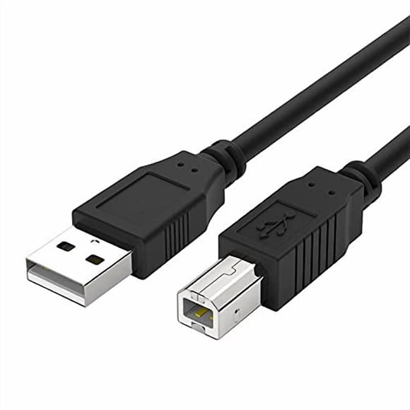 Cable MIDI USB B compatible con M-Audio Oxygen 25/Keystation 49 MK3/61 MK3/88 MK3/Mini 32 MK3, Native Instruments Maschine Mikro Mk3, teclado controlador Komplete Kontrol M32 A61