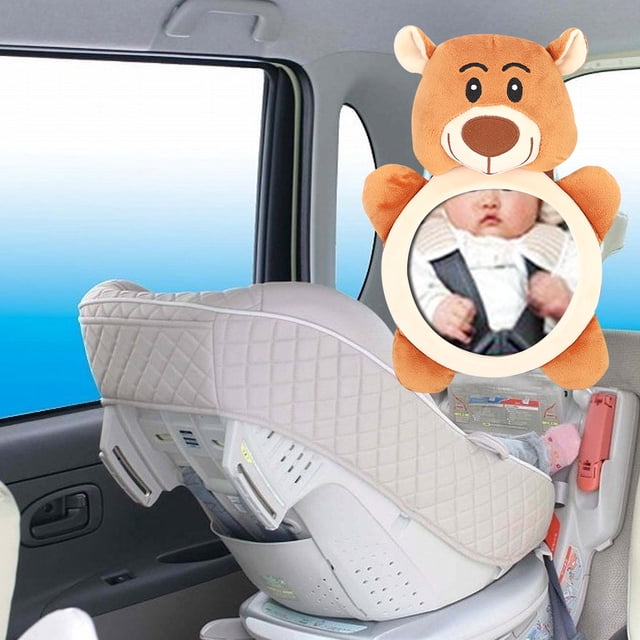 Bebé Lindo Animal Forma Bebé Niño Niño Coche Asiento Trasero Espejos Retrovisores De Seguridad