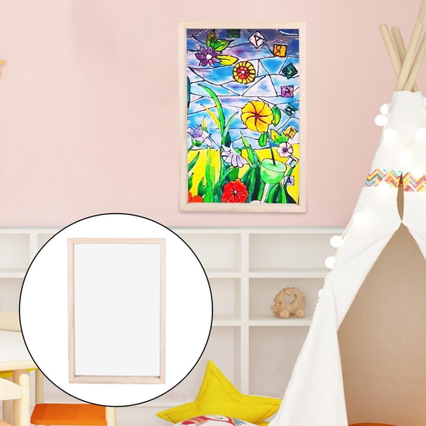 2 Cadres 3D Profonds À Remplir | Format A4 Pour Photos Bouquets Dessins Souvenirs Art DIY Médailles | 29.7 x 21 cm | Blanc CADRES - Maison