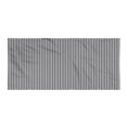 thumbnail image 1 of Retro Gym Towel, Abstract Vintage Horizontally Line Wavy Ovals Classic Mosaic Style Simplistic, One-Sided Quick Dry Microfiber for Beach Fitness & Swimming, 60" x 30", Grey Charcoal Grey, by Ambesonne, 1 of 2