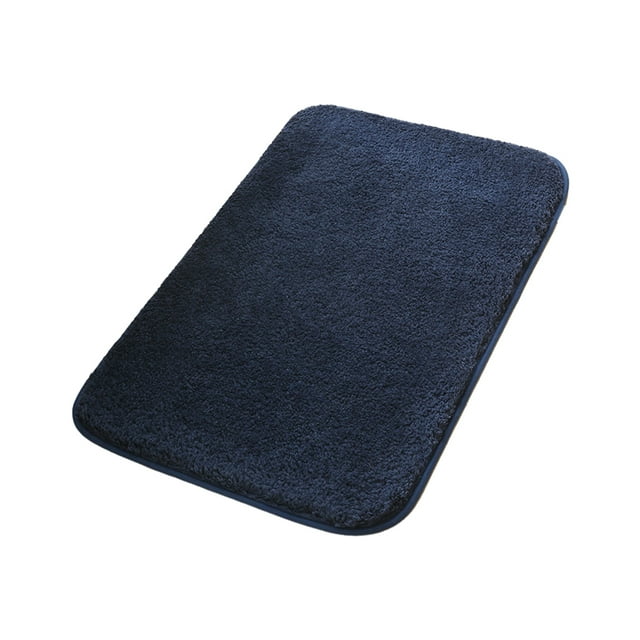 keepw Soft And Comfortable Bathroom Rug Modern For Stylish Bath Space Made With Polyester Bathroom Rugs blue 40x60cm