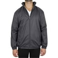thumbnail image 5 of Men’s Fleece Lined Windbreaker Jacket Coat With Tuck In Hood (S-2XL), 5 of 5