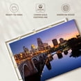 thumbnail image 6 of Elephant Stock Cityscape Of Minneapolis Wall Art - Horizontal Canvas Wall Art - Living Room Wall Decor - City Canvas - Beige And Brown Decor - 51" x 34", 6 of 8