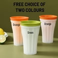 thumbnail image 5 of Ice Cup Maker, Cooling Cup for Drinks, Portable Freeze Mug, Quick Frozen Smoothies Cup (orange), 5 of 5