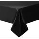 thumbnail image 4 of 1 PC Black Tablecloth for Wedding Party 90x90 Inch, 4 of 5